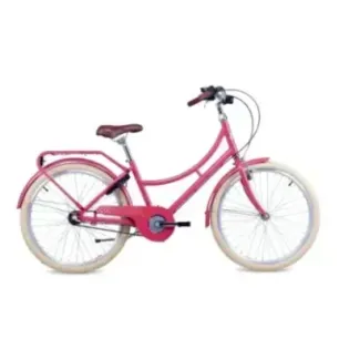 Children's bicycle S'COOL chiX Classic, 24" Berry/Beige