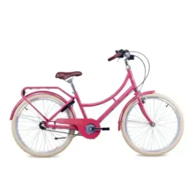 Children's bicycle S'COOL chiX Classic, 24" Berry/Beige