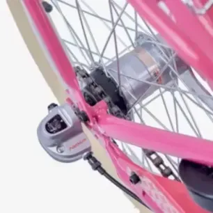 Children's bicycle S'COOL chiX Classic, 20" Berry/Beige