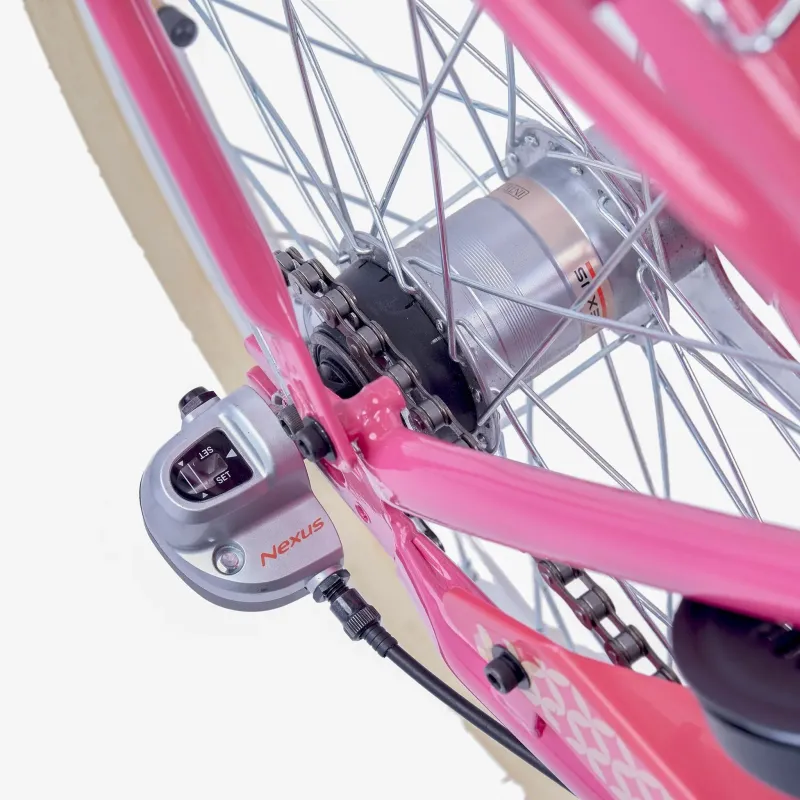 Children's bicycle S'COOL chiX Classic, 20" Berry/Beige