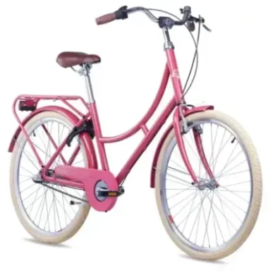 Youth bicycle S'COOL chiX, 26" Berry/Beige
