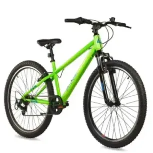 Youth bicycle S'COOL Xroc, 26" Neon Green/Ocean