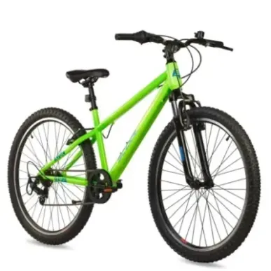 Youth bicycle S'COOL Xroc, 26" Neon Green/Ocean