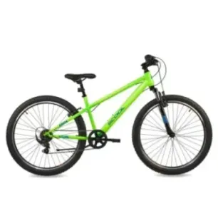 Youth bicycle S'COOL Xroc, 26" Neon Green/Ocean