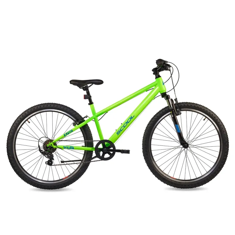 Youth bicycle S'COOL Xroc, 26" Neon Green/Ocean