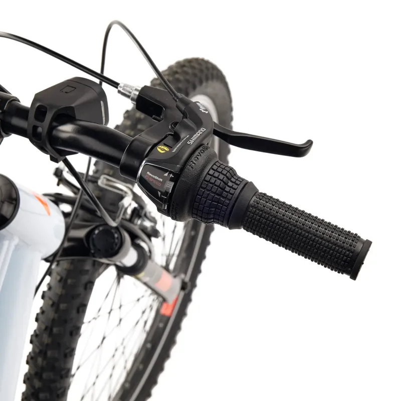 Children's bicycle S'COOL Xroc, 24" Sky Grey/Neon Orange