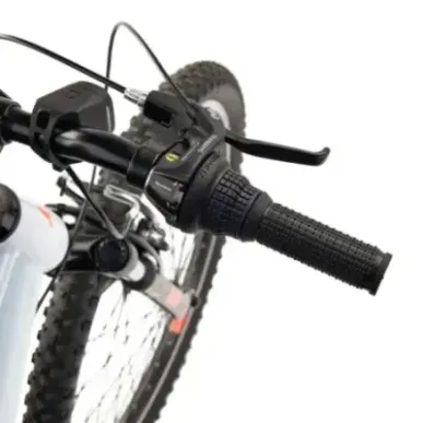 Children's bicycle S'COOL Xroc, 24" Sky Grey/Neon Orange