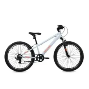Children's bicycle S'COOL Xroc, 24" Sky Grey/Neon Orange