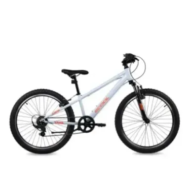 Children's bicycle S'COOL Xroc, 24" Sky Grey/Neon Orange