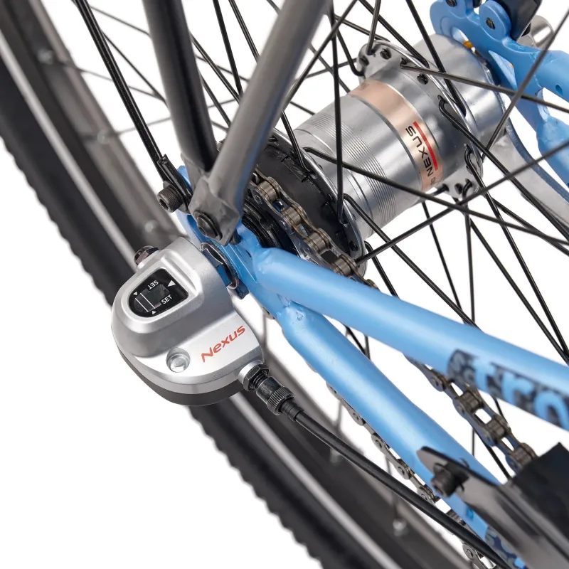 Youth bike S'COOL troX, 26" Ice Blue/Dark Blue