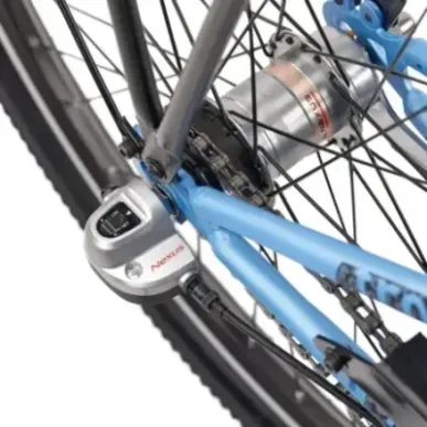 Youth bike S'COOL troX, 26" Ice Blue/Dark Blue