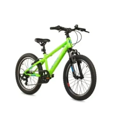 Children's bicycle S'COOL Xroc, 20" Neon Green/Ocean