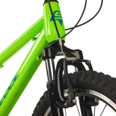 Children's bicycle S'COOL Xroc, 20" Neon Green/Ocean