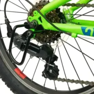 Children's bicycle S'COOL Xroc, 20" Neon Green/Ocean