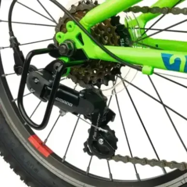 Children's bicycle S'COOL Xroc, 20" Neon Green/Ocean