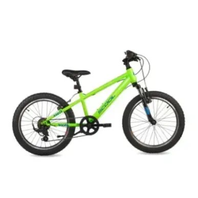 Children's bicycle S'COOL Xroc, 20" Neon Green/Ocean