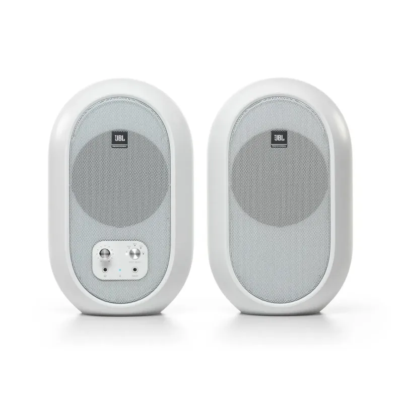 JBL 104 Set-BT White - coaxial monitors with Bluetooth, white