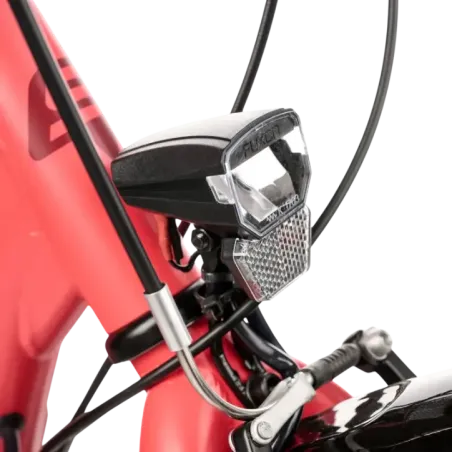 Children's bicycle S´COOL Wave Steel LTD, 20" coral/red