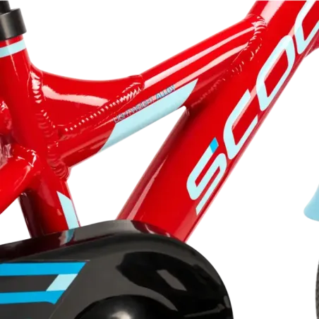 Children's bicycle S´COOL XXlite, 12" red/light blue