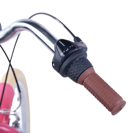 Children's bicycle S'COOL chiX Classic, 20" Berry/Beige
