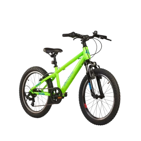 Children's bicycle S'COOL Xroc, 20" Neon Green/Ocean
