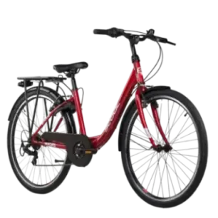 Youth bicycle S'COOL chiX, 26" Red/White