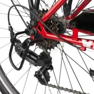 Youth bicycle S'COOL chiX, 26" Red/White