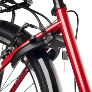 Youth bicycle S'COOL chiX, 26" Red/White