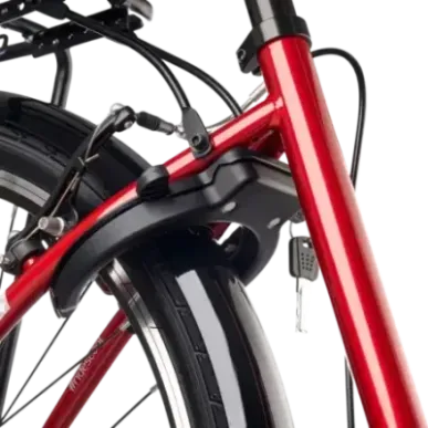 Youth bicycle S'COOL chiX, 26" Red/White