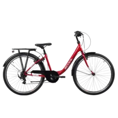 Youth bicycle S'COOL chiX, 26" Red/White