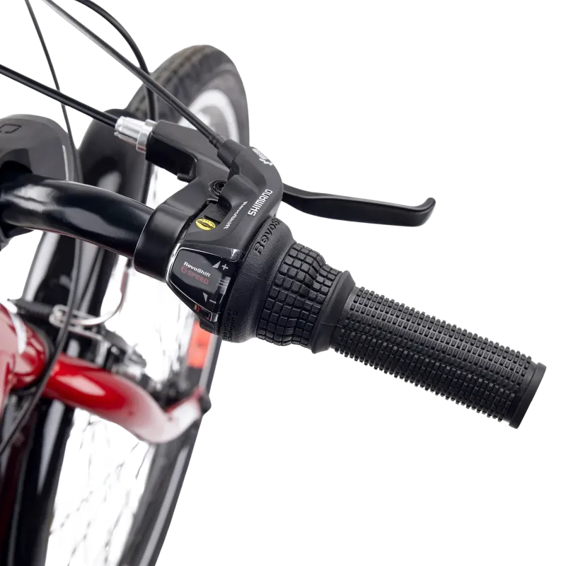 Children's bicycle S'COOL chiX, 24" Red/White