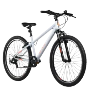 Youth bicycle S'COOL Xroc, 26" Sky Grey/Neon Orange