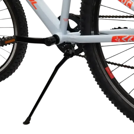 Youth bicycle S'COOL Xroc, 26" Sky Grey/Neon Orange