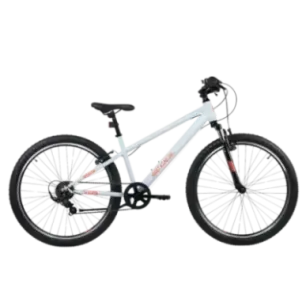 Youth bicycle S'COOL Xroc, 26" Sky Grey/Neon Orange