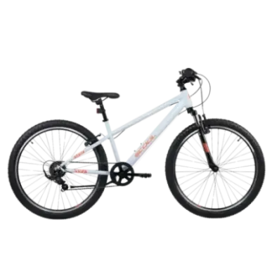 Youth bicycle S'COOL Xroc, 26" Sky Grey/Neon Orange