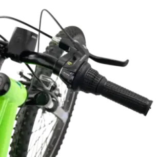 Children's bicycle S'COOL Xroc, 24" Neon Green/Ocean
