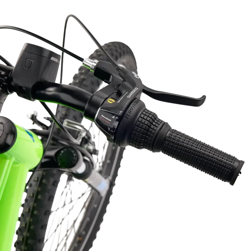 Children's bicycle S'COOL Xroc, 24" Neon Green/Ocean
