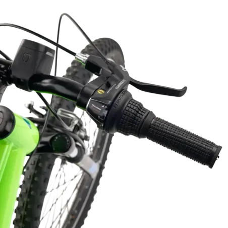 Children's bicycle S'COOL Xroc, 24" Neon Green/Ocean