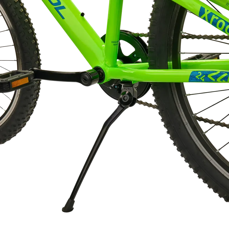 Children's bicycle S'COOL Xroc, 24" Neon Green/Ocean