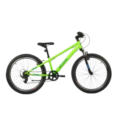 Children's bicycle S'COOL Xroc, 24" Neon Green/Ocean