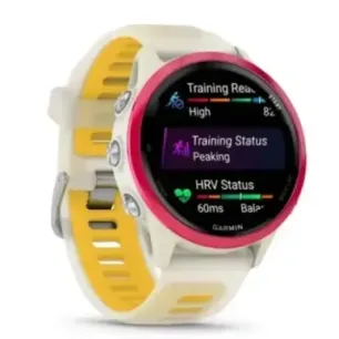 Garmin Forerunner 570 3.05 cm (1.2") AMOLED 42 mm Digital 390 x 390 pixels Touchscreen Pink, White Wi-Fi GPS (satellite)