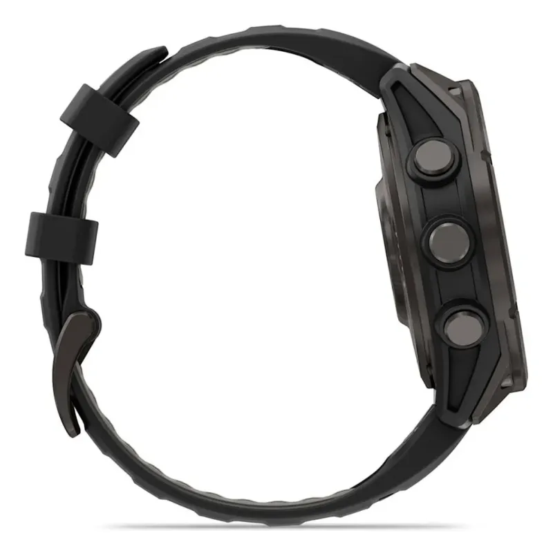 Garmin fēnix 8 Pro 3.56 cm (1.4") AMOLED 47 mm Digital 454 x 454 pixels Touchscreen Grey Wi-Fi GPS (satellite)