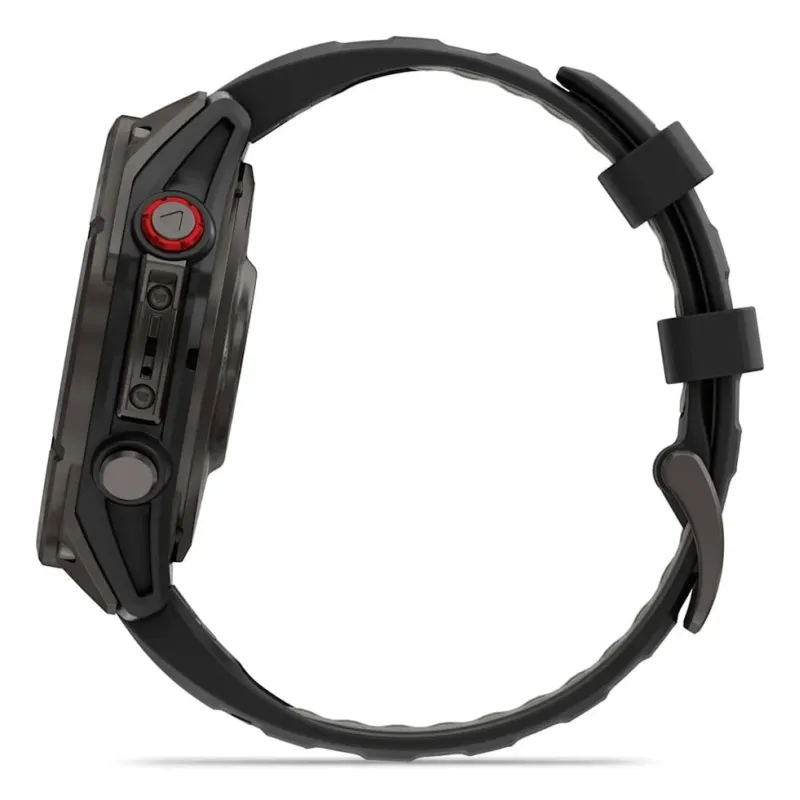 Garmin fēnix 8 Pro 3.56 cm (1.4") AMOLED 47 mm Digital 454 x 454 pixels Touchscreen Grey Wi-Fi GPS (satellite)