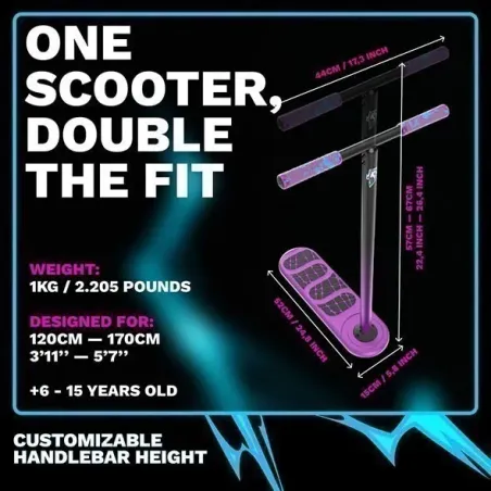 Trampoline trick scooter INDO Kickstart VOLTAGE
