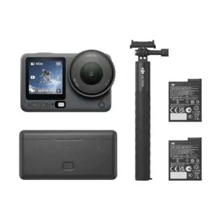 DJI Action Camera Osmo Action 6 Enchanced Combo 40 MPx 4k 120fps Black EU (CP.OS.00000505.02)
