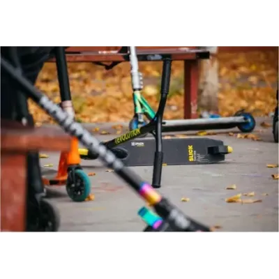 Stunt Scooter Evolution Slick Yellow