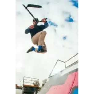 Stunt Scooter Evolution Slick Yellow