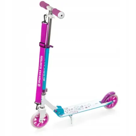 Foldable scooter Raven Elena 145mm with LED wheels