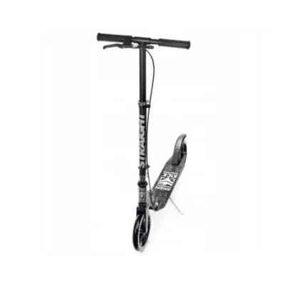 Scooter Raven Straight Black / Silver with 200mm handbrake