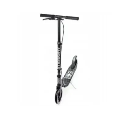 Scooter Raven Straight Black / Silver with 200mm handbrake